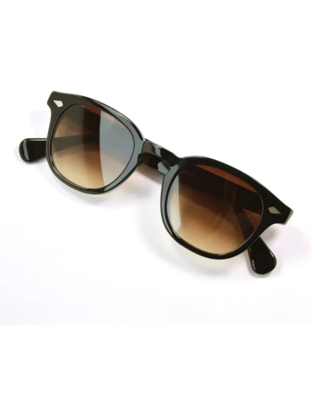 Men's Retro Round Handmade Sunglasses with UV400 Protection - Stylish & Durable